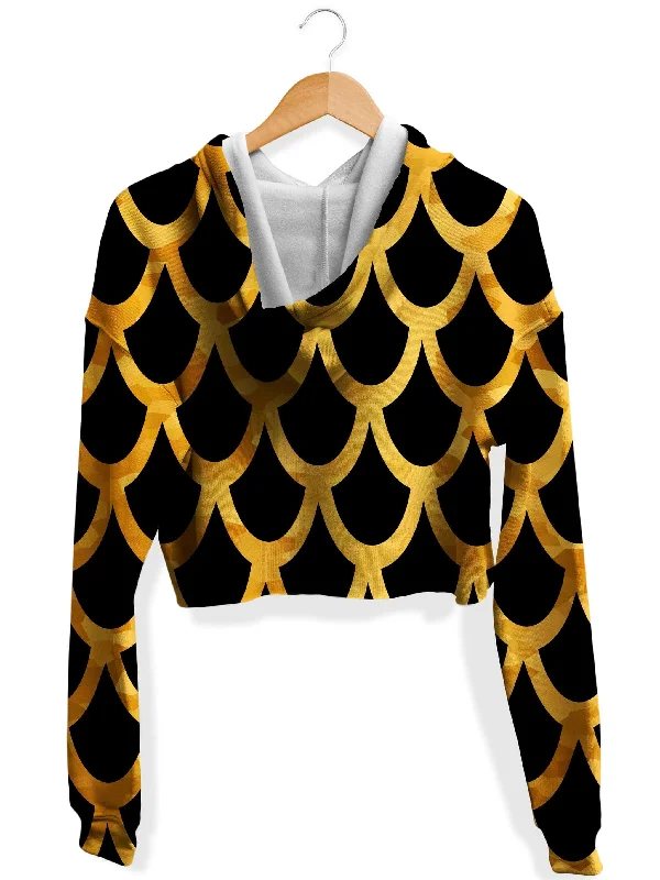 mermaid-scales-gold-fleece-crop-hoodie