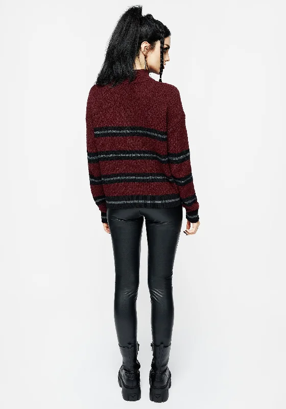 mimic-striped-knit-jumper