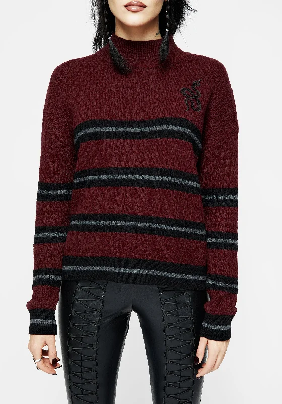 mimic-striped-knit-jumper