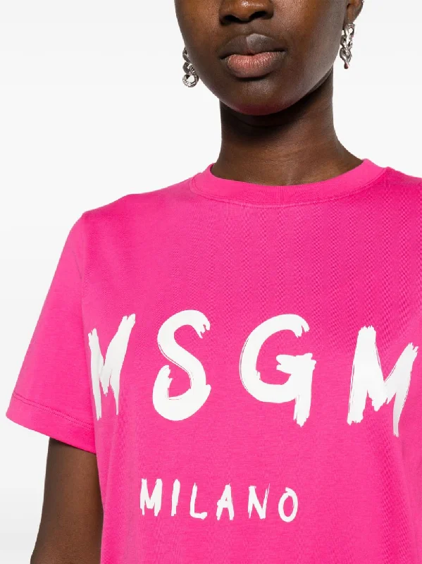 msgm-brushstroke-logo-t-shirt-tees-600046927pnk