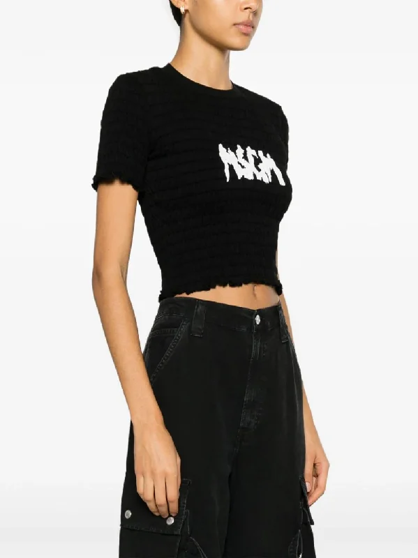 msgm-logo-ruched-t-shirt-tees-600046917blk