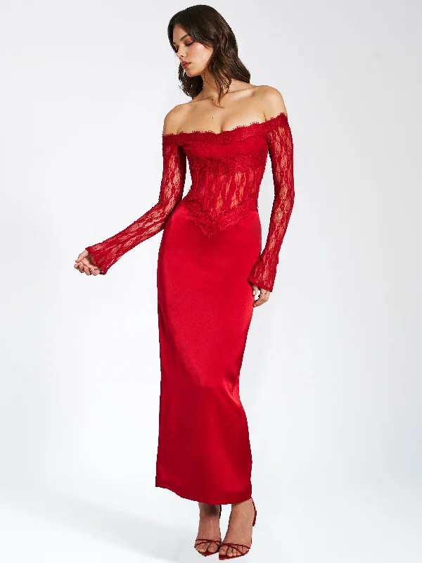 nessa-red-lace-satin-corset-maxi-dress