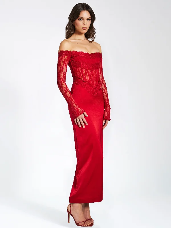 nessa-red-lace-satin-corset-maxi-dress