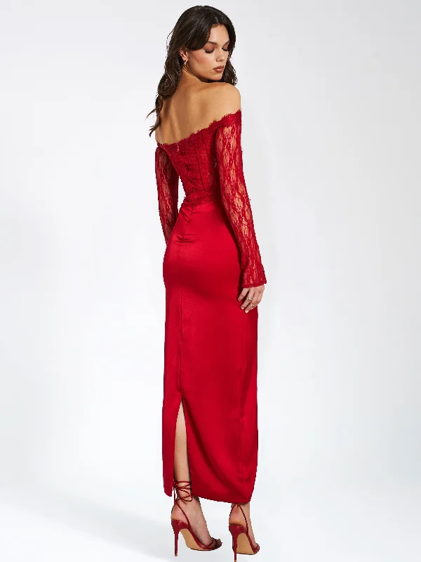 nessa-red-lace-satin-corset-maxi-dress