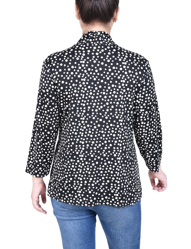 ny-collection-puff-print-3-4-sleeve-two-fer-top-petite