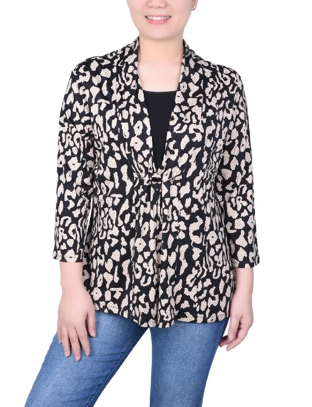 ny-collection-puff-print-3-4-sleeve-two-fer-top-petite