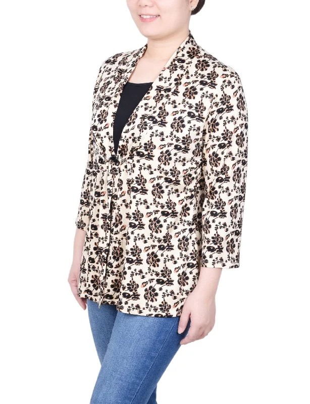 ny-collection-puff-print-3-4-sleeve-two-fer-top-petite