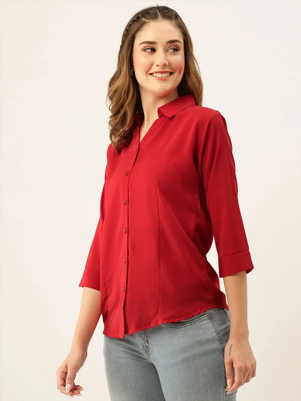 odette-red-synthetic-solid-stitched-shirt-for-women-zl197690red-s