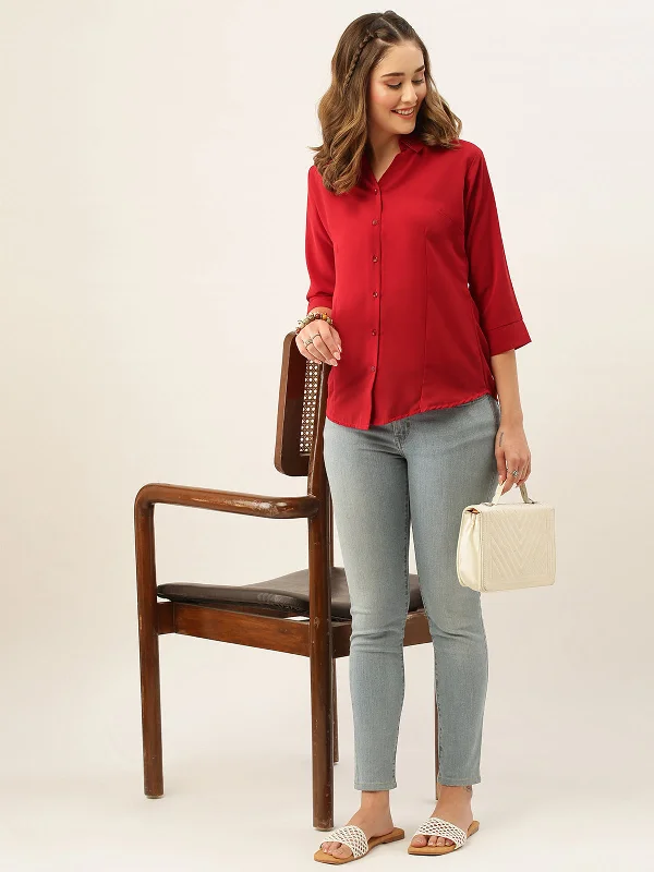 odette-red-synthetic-solid-stitched-shirt-for-women-zl197690red-s