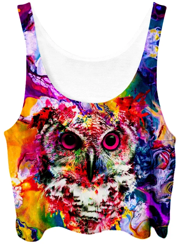 Owl Crop Top