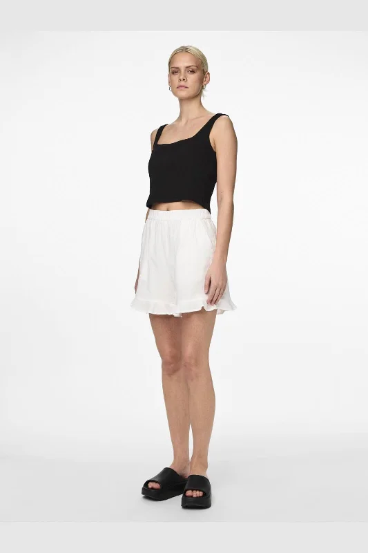 pieces-pcmilla-shorts-4369877-bright-white