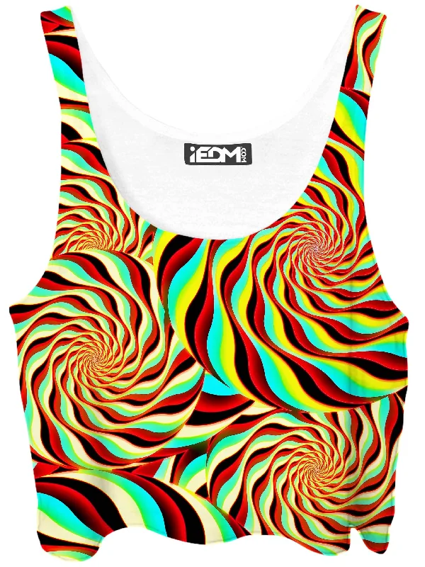 Pineal Swirl Crop Top