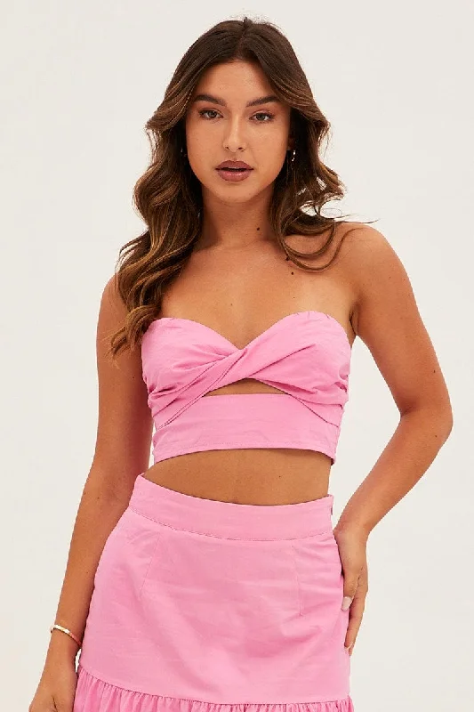 pink-bandeau-twist-front-sleeveless-crop-wc17379ax-81wb