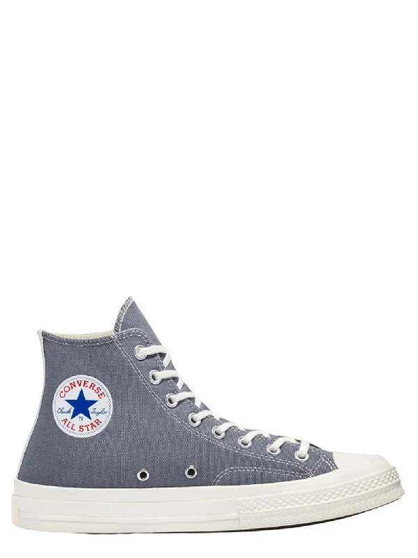 Converse Black Heart Grey High Top