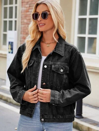 pocketed-collared-neck-denim-jacket