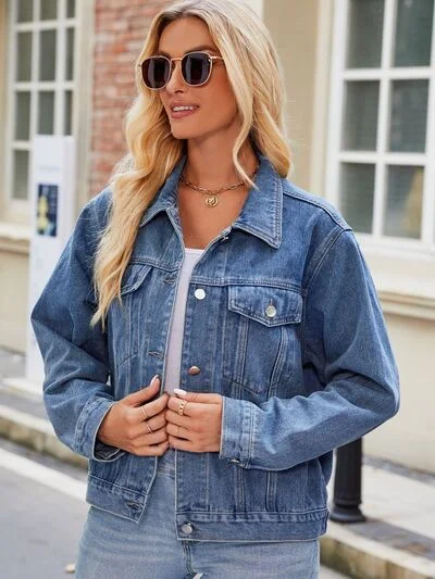 pocketed-collared-neck-denim-jacket