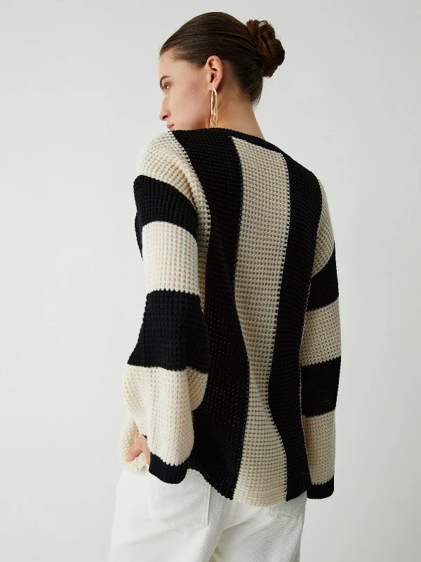 pointelle-stripe-sweater