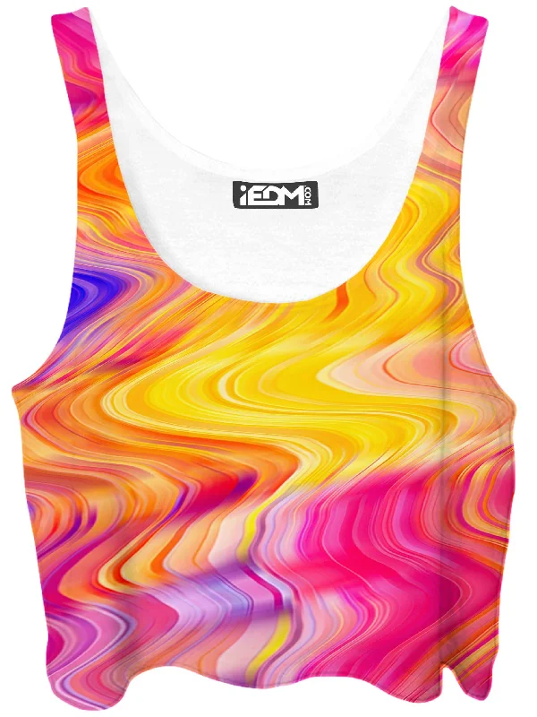 Psychedelic Aftershock Crop Top