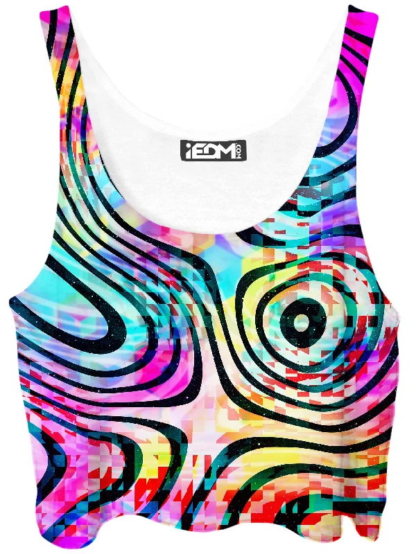 Psytrance Crop Top