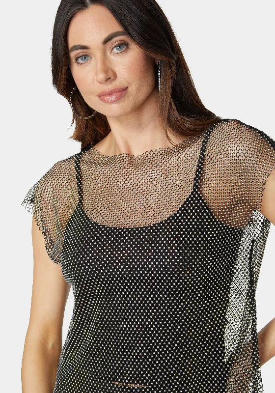 rhinestone-fishnet-top-with-knit-tank-black