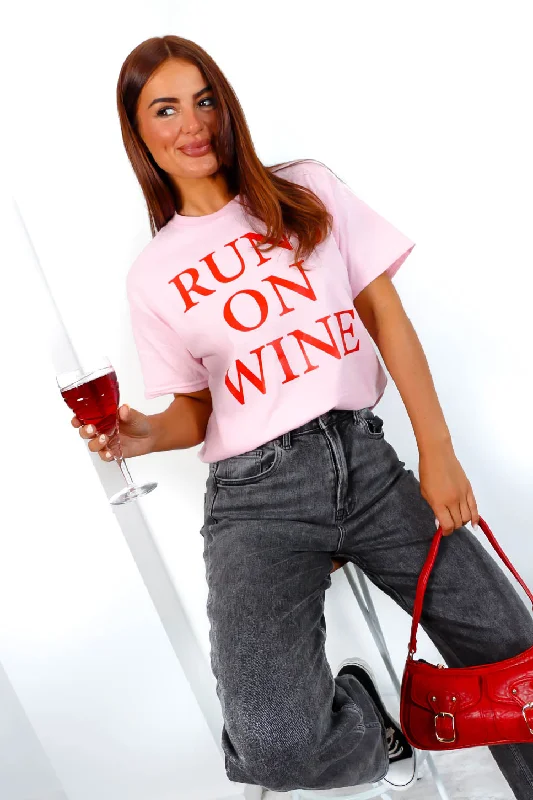 runs-on-wine-pink-red-graphic-t-shirt