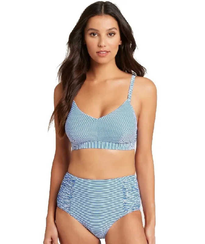 sea-level-positano-stripe-gathered-side-high-waist-brief-azure