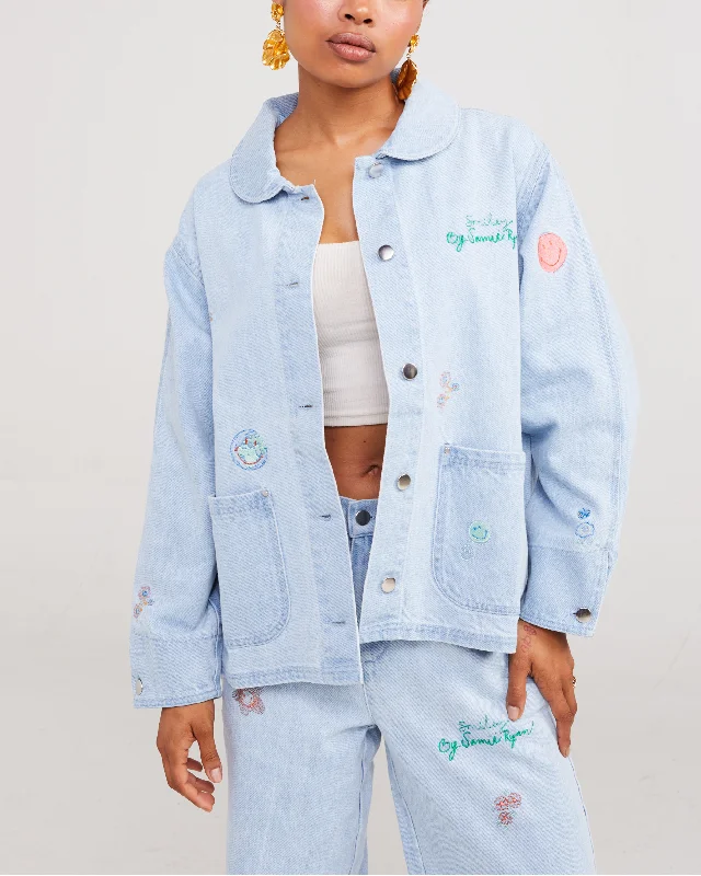 Smiley® Denim Chore Coat