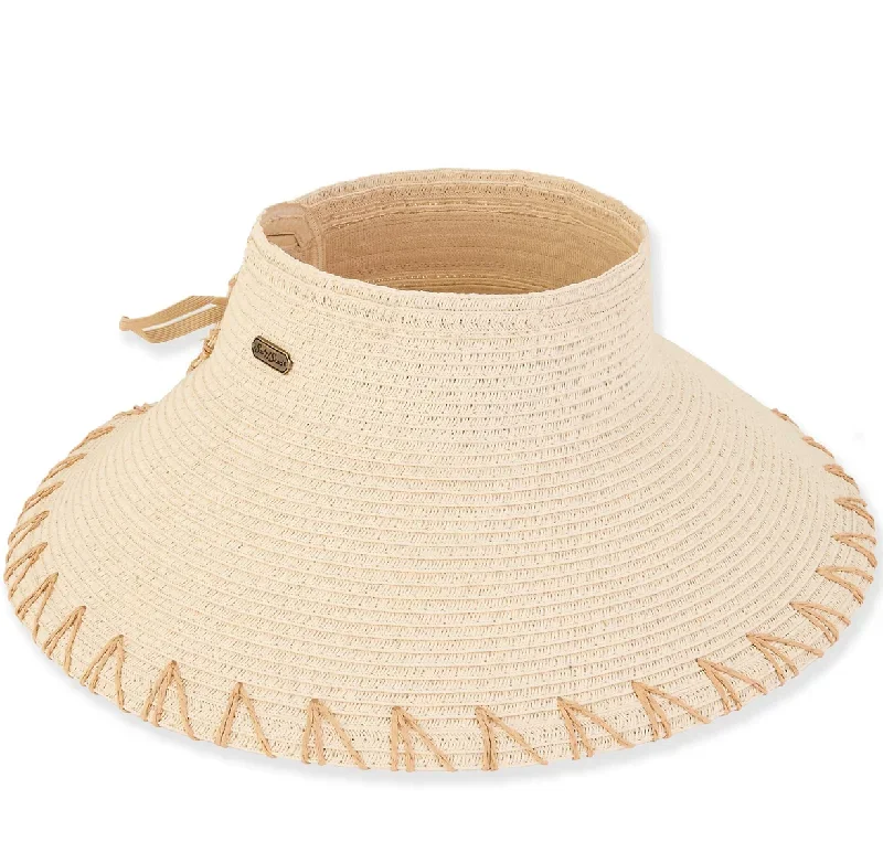 Sun N Sand Natural 5 Inch Roll Up Hat HH3167