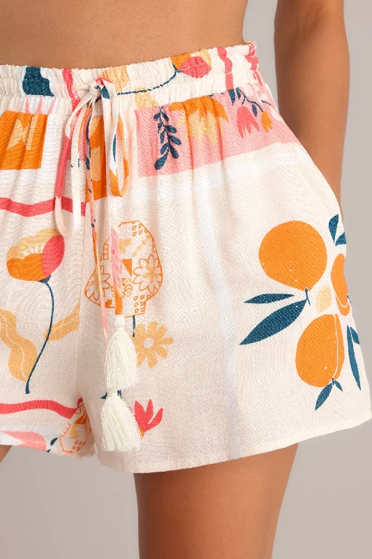 sunburst-citrus-apricot-multi-print-drawstring-shorts