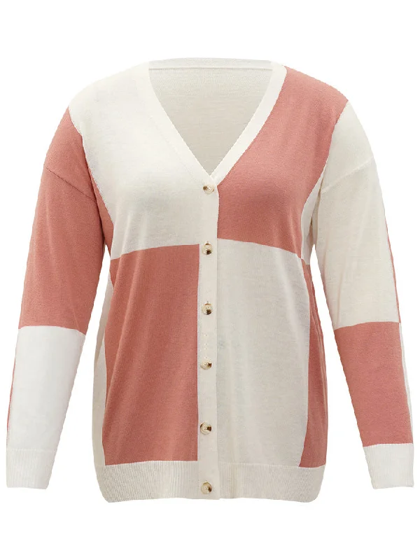 supersoft-essentials-colorblock-two-tone-button-up-cardigan