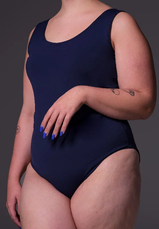 Swimsuit dark blue