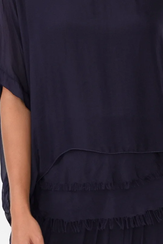 talia-navy-silk-layer-top