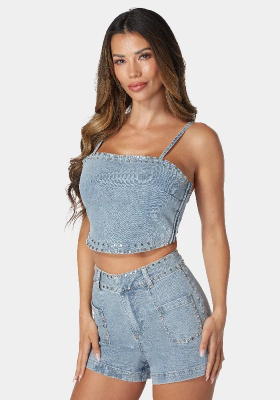 twist-back-studded-denim-top-light-blue-wash