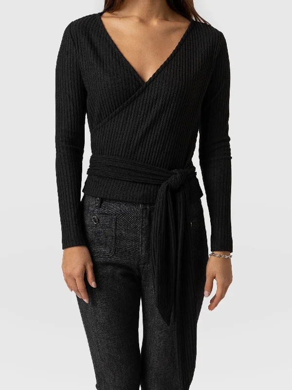 victory-ribbed-wrap-top-sleeves-black