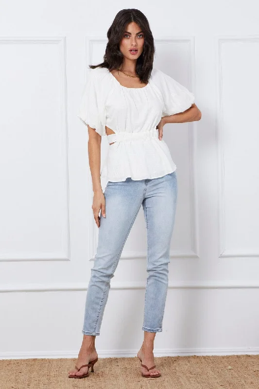 white-peplum-blouse-short-sleeve-linen-alw29044-81b-1