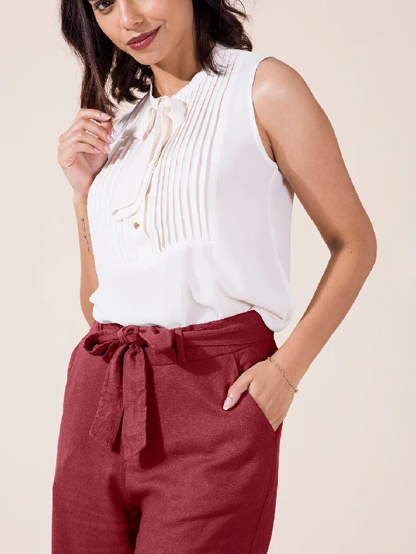 women-solid-bright-maroon-linen-mid-rise-culottes