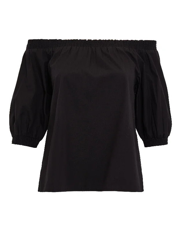 womens-black-off-the-shoulder-bardot-puff-sleeve-ladies-top-tblk07581