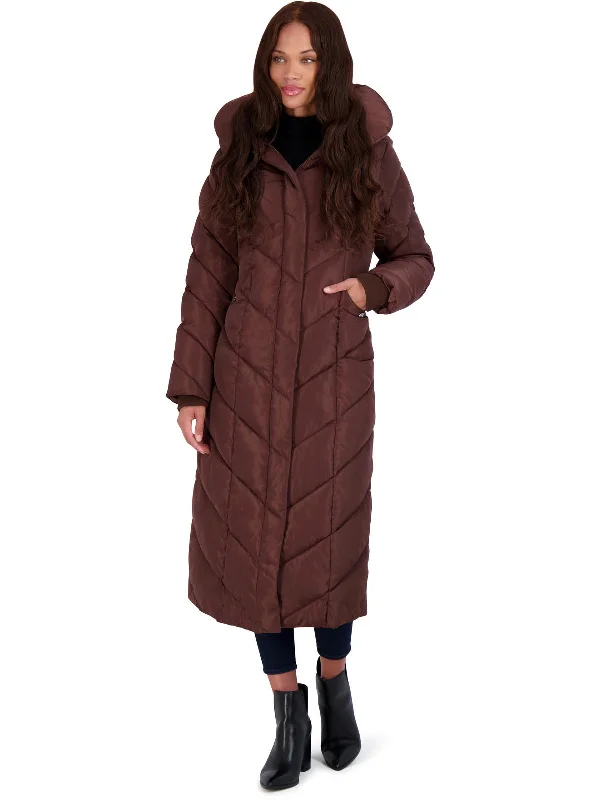 womens-fleece-lined-quilted-maxi-coat