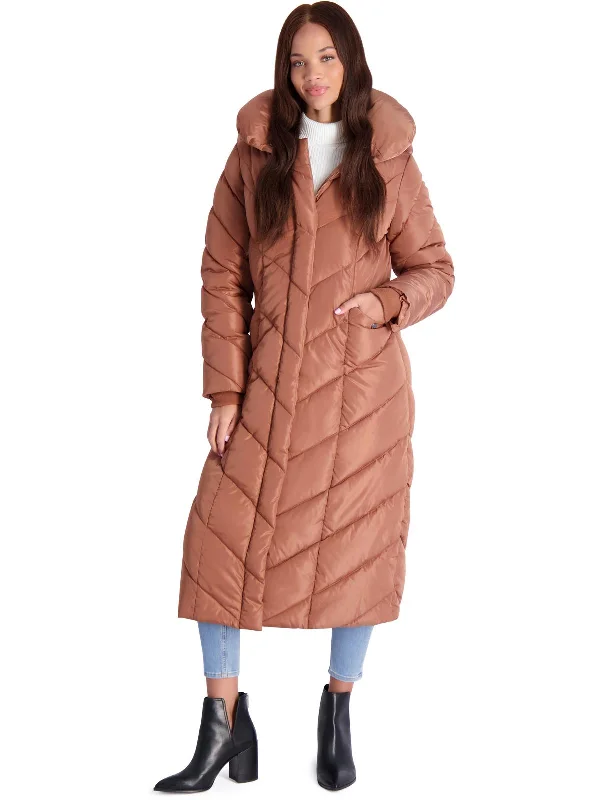 womens-fleece-lined-quilted-maxi-coat