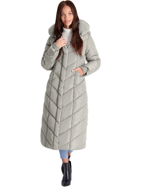 womens-fleece-lined-quilted-maxi-coat