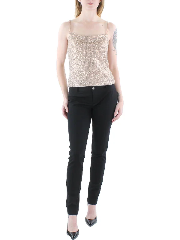 womens-sequined-cropped-cami